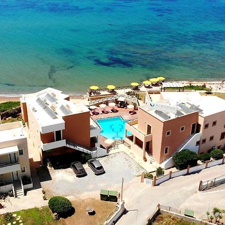 Alkionis Beach Hotel Apartments Sfáka Dış mekan fotoğraf