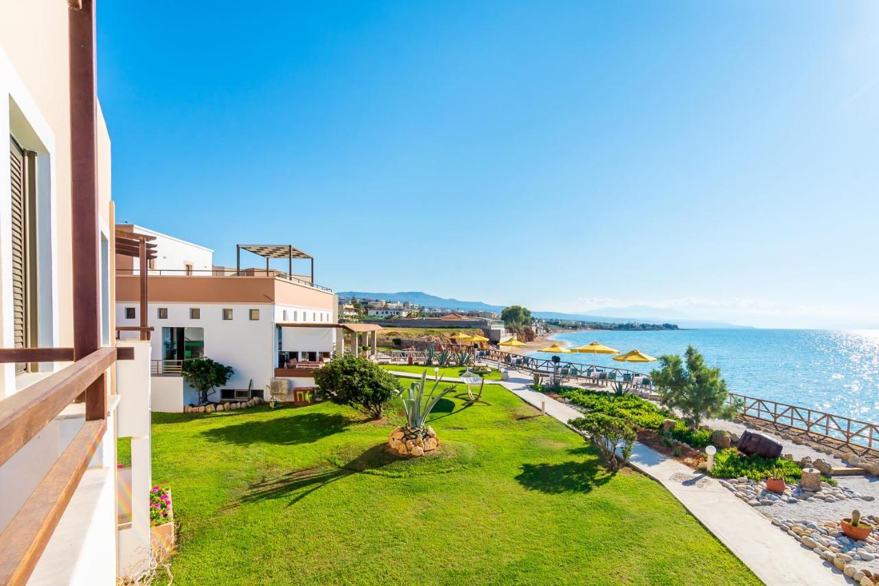 Alkionis Beach Hotel Apartments Sfáka Dış mekan fotoğraf