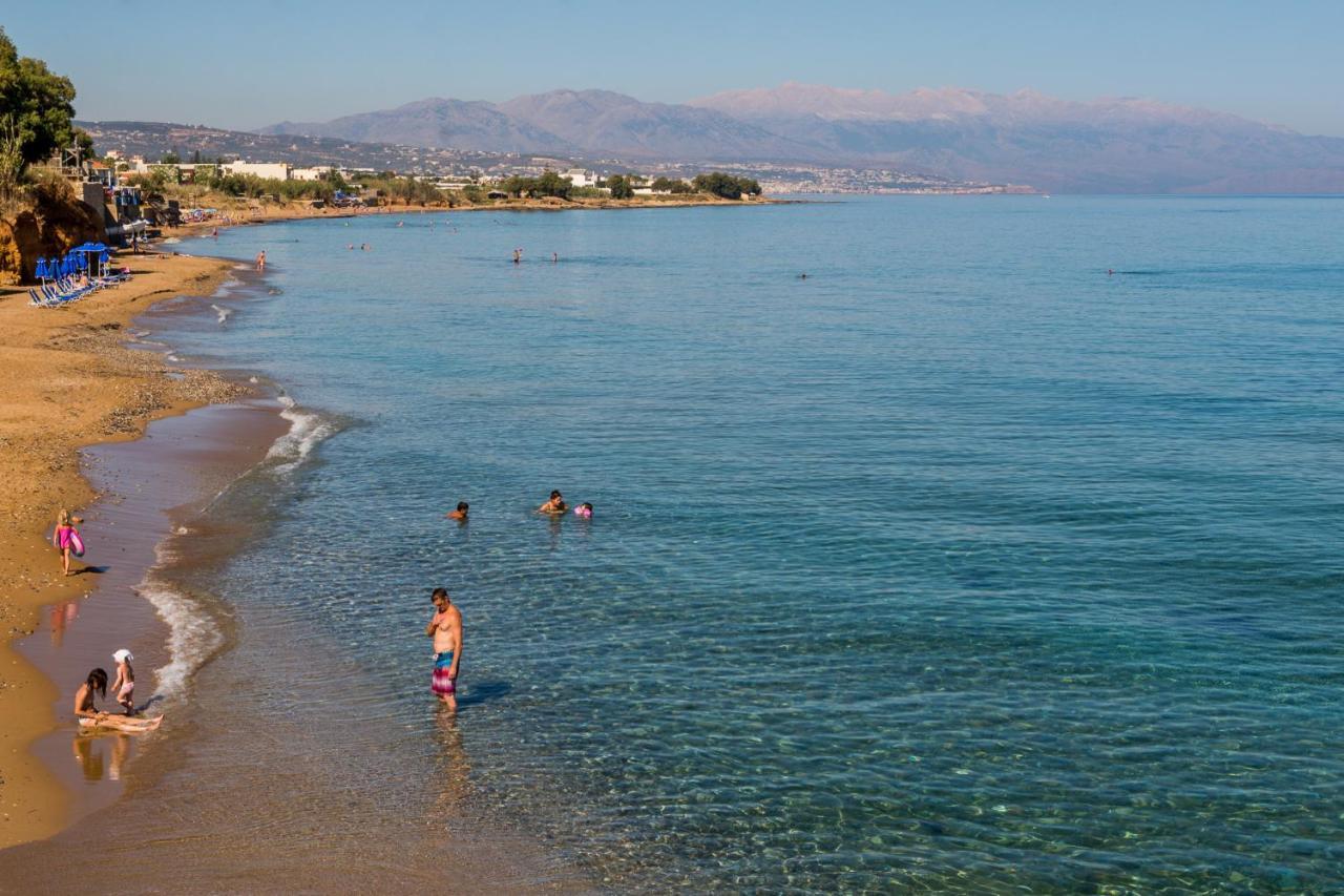 Alkionis Beach Hotel Apartments Sfáka Dış mekan fotoğraf
