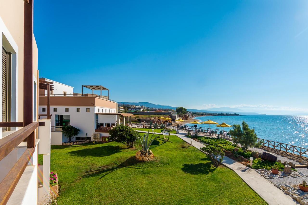 Alkionis Beach Hotel Apartments Sfáka Dış mekan fotoğraf