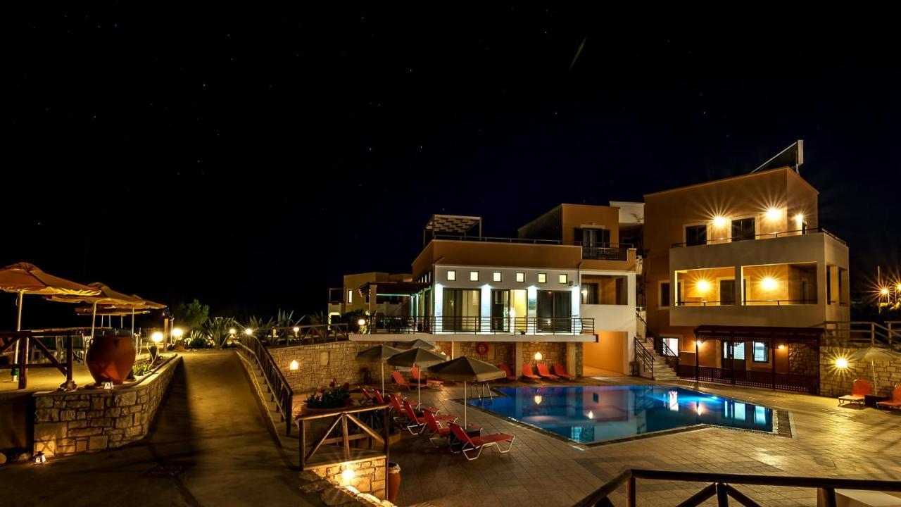 Alkionis Beach Hotel Apartments Sfáka Dış mekan fotoğraf
