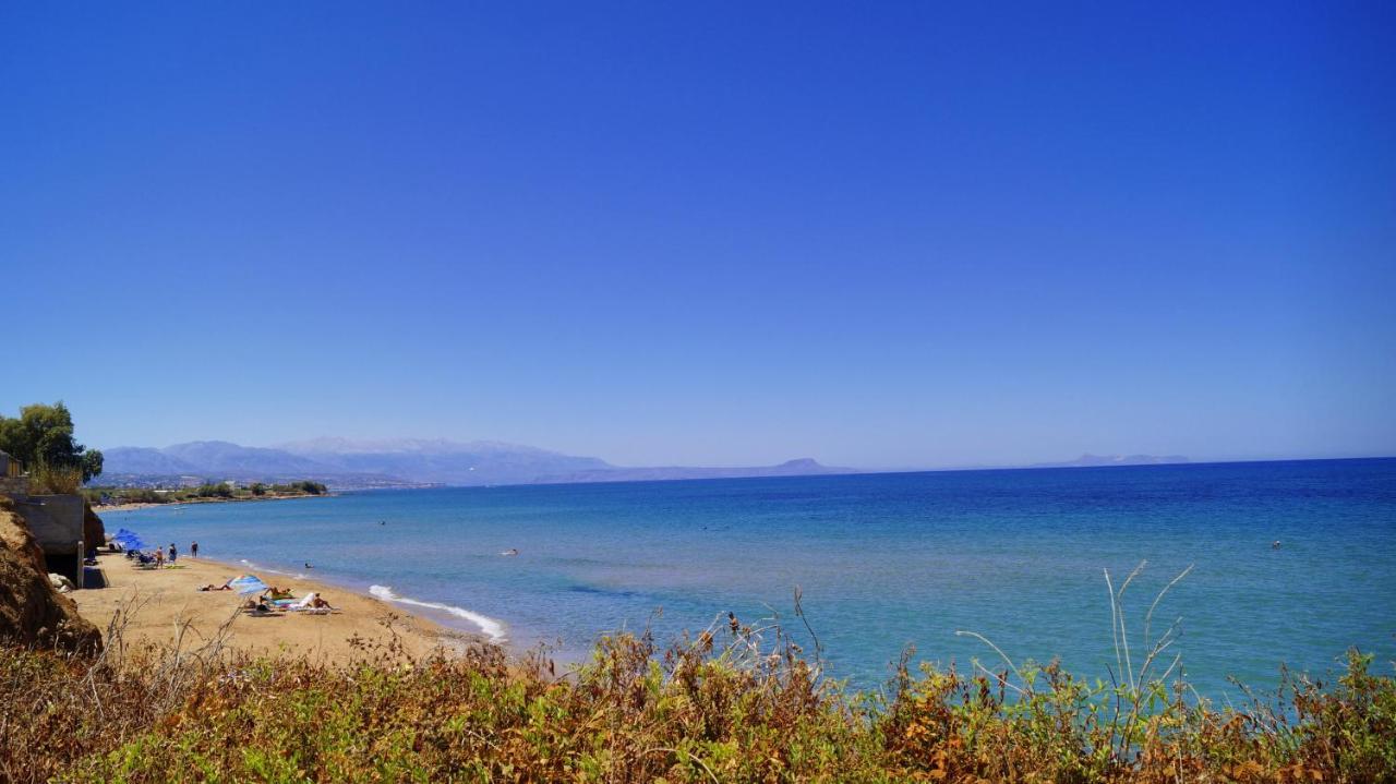 Alkionis Beach Hotel Apartments Sfáka Dış mekan fotoğraf