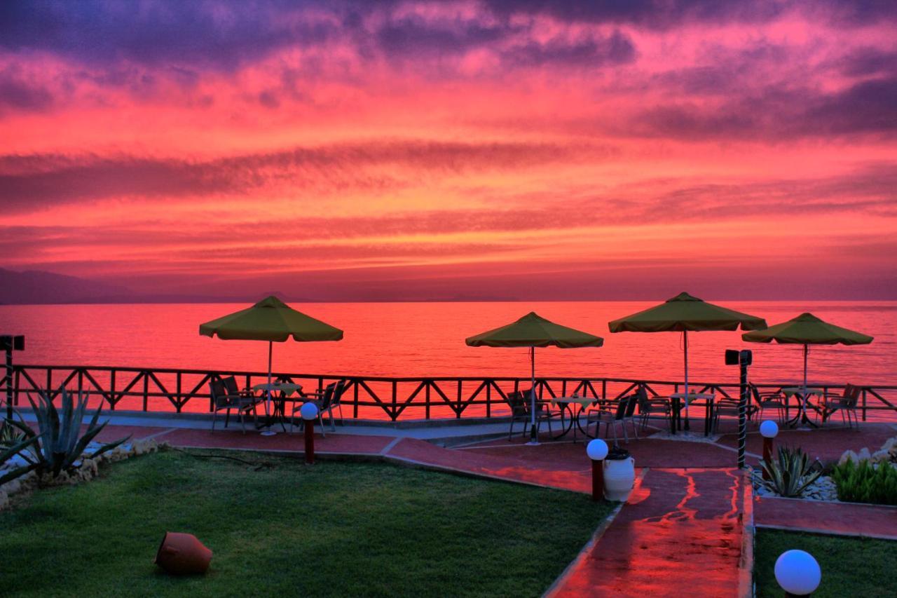 Alkionis Beach Hotel Apartments Sfáka Dış mekan fotoğraf