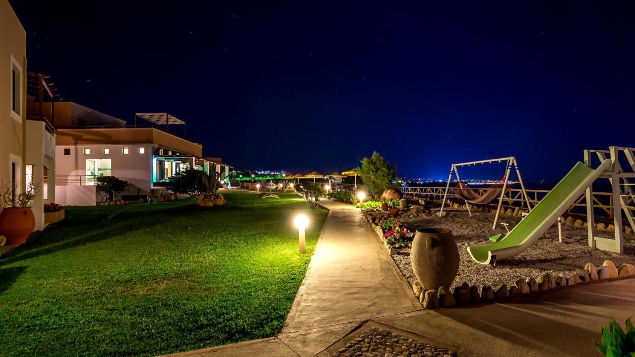 Alkionis Beach Hotel Apartments Sfáka Dış mekan fotoğraf