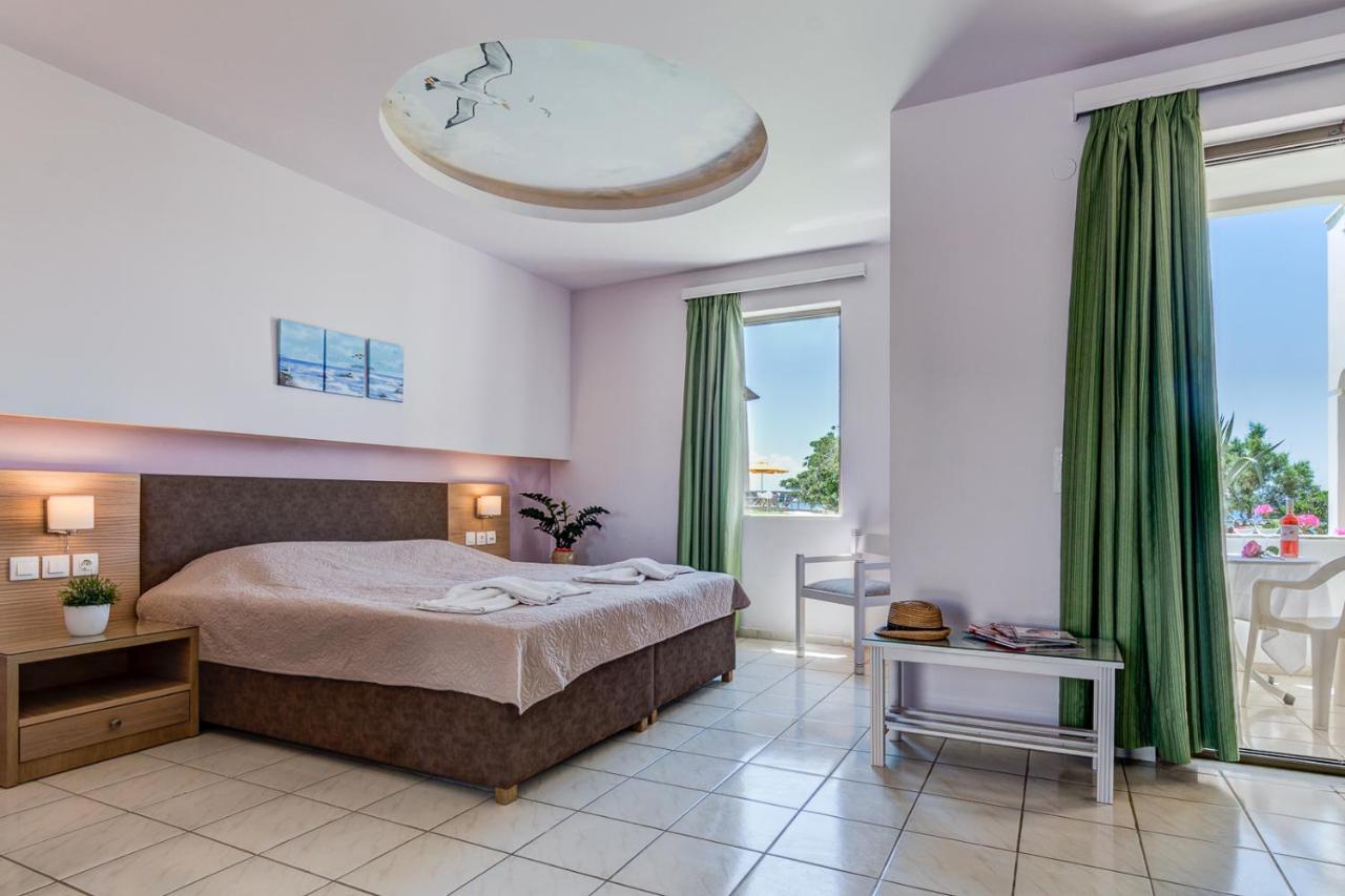 Alkionis Beach Hotel Apartments Sfáka Dış mekan fotoğraf