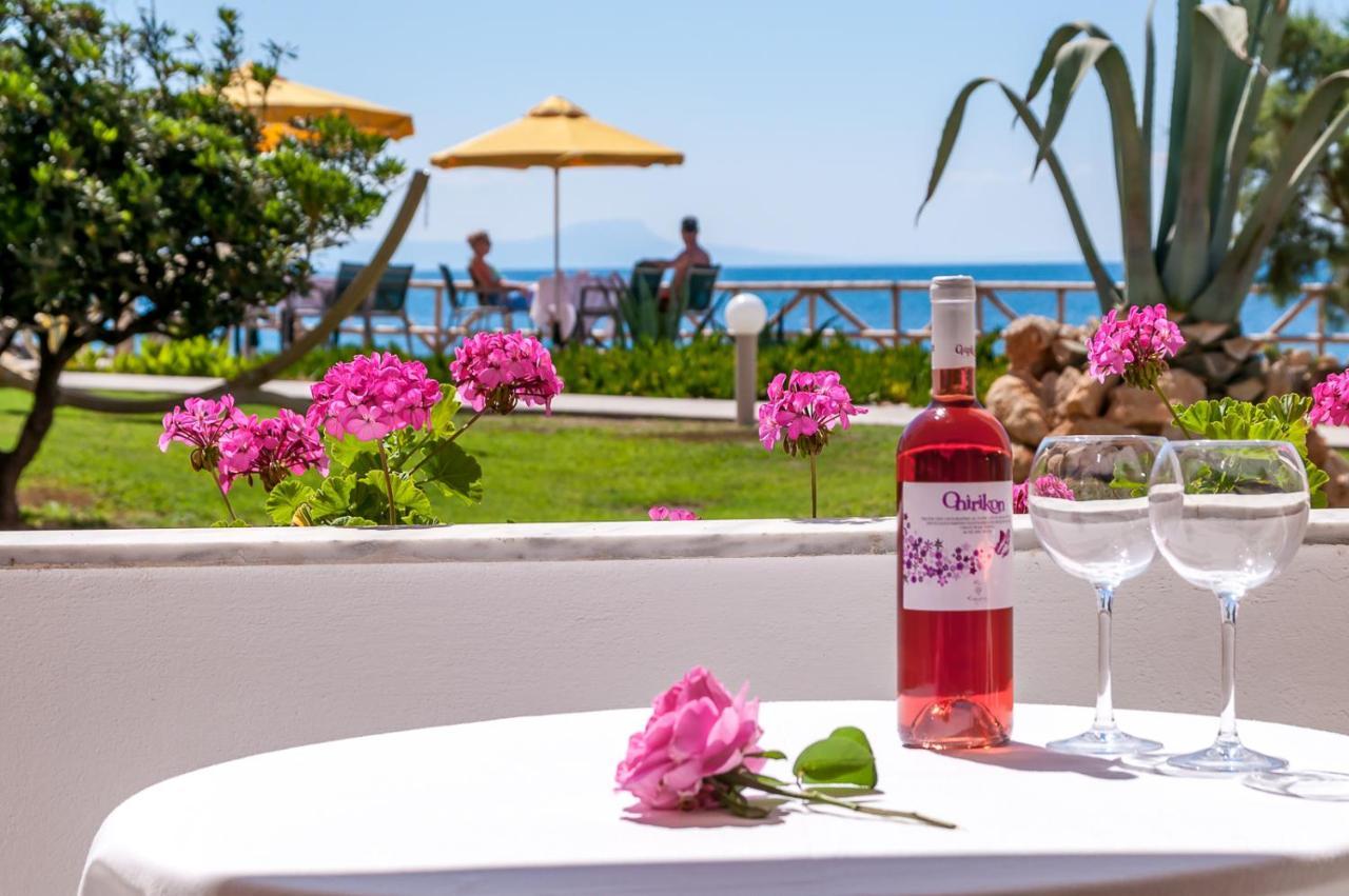 Alkionis Beach Hotel Apartments Sfáka Dış mekan fotoğraf