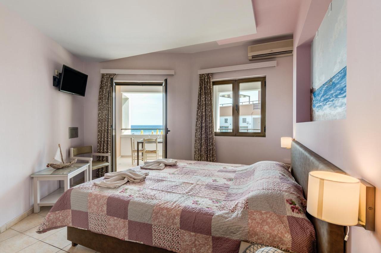 Alkionis Beach Hotel Apartments Sfáka Dış mekan fotoğraf
