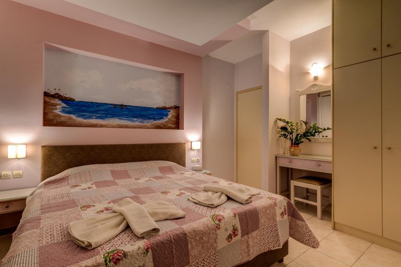 Alkionis Beach Hotel Apartments Sfáka Dış mekan fotoğraf